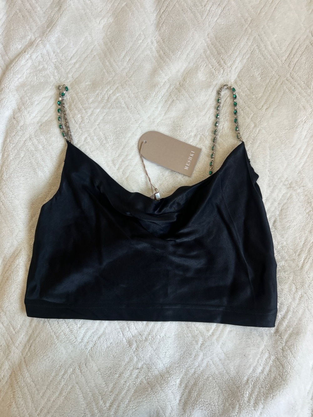 Meshki. Havva Diamante top in XS